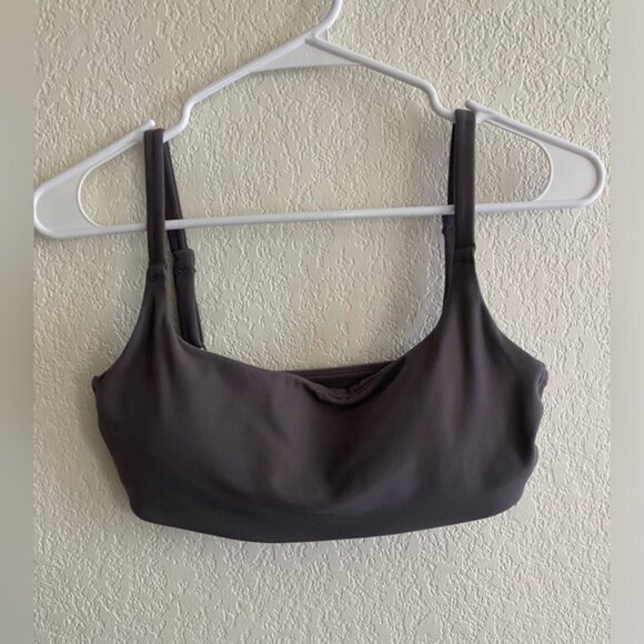 Vitality Cloud II Scoop Bra & Volley Short Concrete - Picture 2 of 7